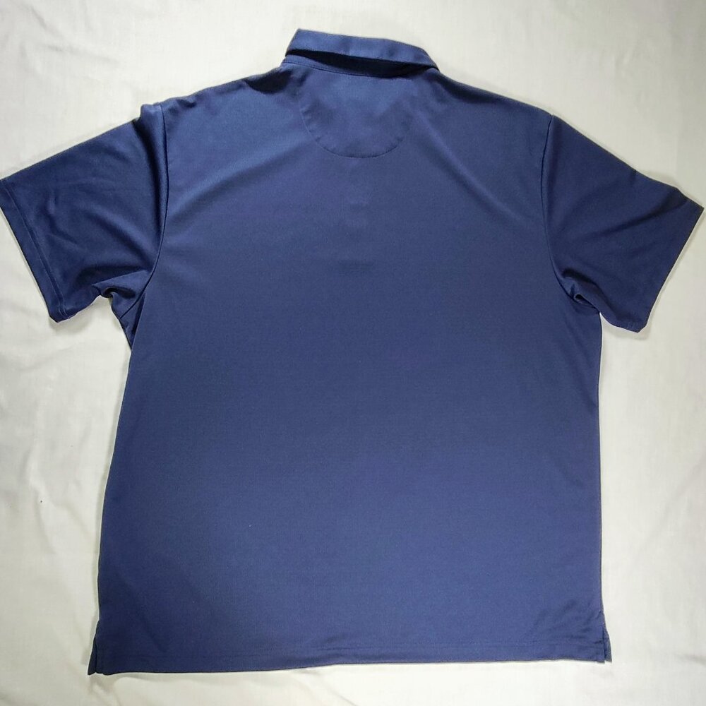 Callaway Short Sleeve Polo Shirt Men's XXL Blue Opti-Dri Golf - Picture 8 of 9